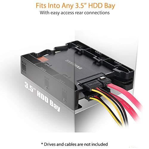 Icy Dock Laikiklis 2 x 2.5” SSD/HDD EZ-Fit Lite (MB290SP-B)