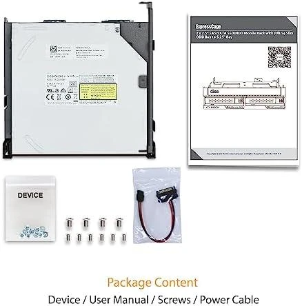 Nezatříděno Icy Dock 2x 2,5" SAS / SATA + Slim ODD 5,25" ExpressCage (MB732SPO-B)