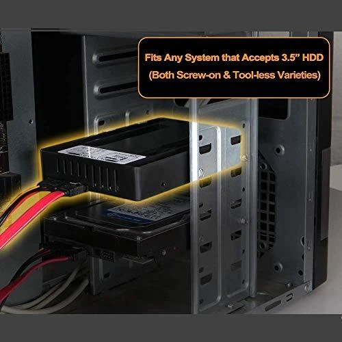 „Icy Dock“ 2,5–3,5 colio disko adapteris (MB882SP-1S-3B)