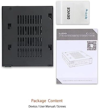 Nezatříděno „Icy Dock“ 2,5 colio SATA / SAS „hotswap flexiDOCK“ lizdas (MB521SP-B)