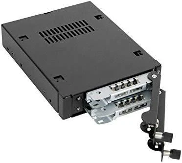 IcyDock Carruzzo Icy Dock MB492SKL-B diskų įrenginio skyriaus dangtelis Juoda