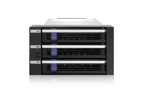 Nezatříděno „Icy Dock“ vidinis korpusas, skirtas 3 x 3,5 colių SATA, „Raid Backplane“ (MB153SP-B)