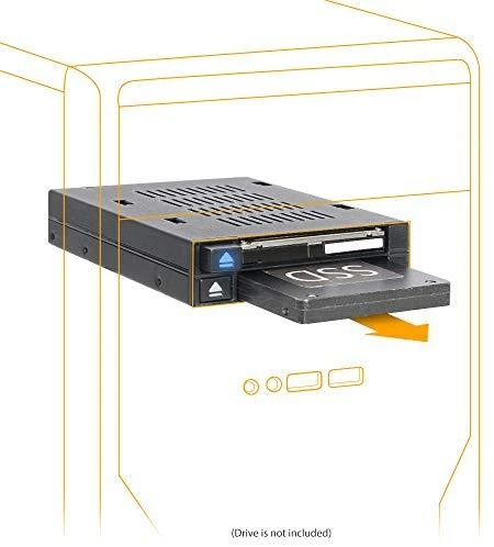 Serveris Icy Dock 2x 2,5 colio SATA / SAS Hotswap flexiDOCK (MB522SP-B)