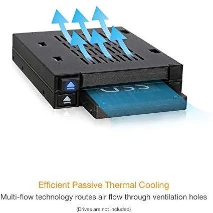 Serveris Icy Dock 2x 2,5 colio SATA / SAS Hotswap flexiDOCK (MB522SP-B)