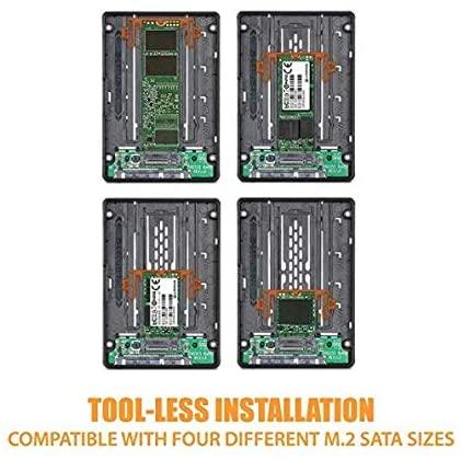 Nezatříděno Kištukinis Icy Dock M.2 SATA - 2.5 "SATA (MB703M2P-B)