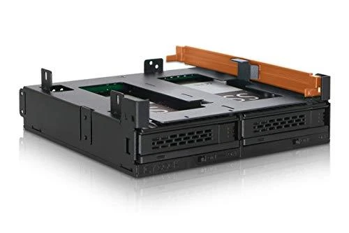 Nezatříděno Icy Dock 2x 2,5" SAS / SATA + Slim ODD 5,25" ExpressCage (MB732SPO-B)