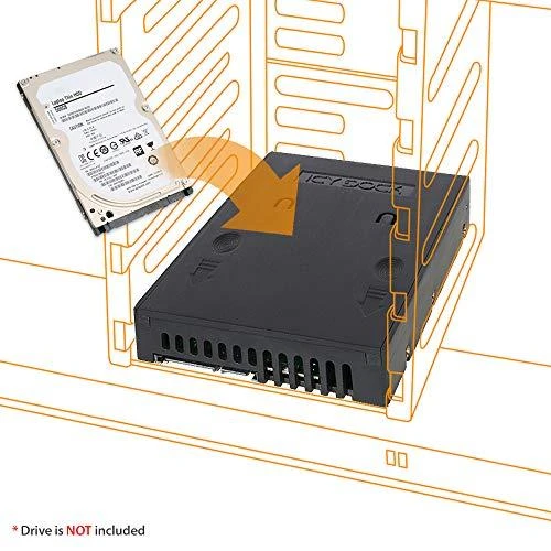 Nezatříděno Kištukinis Icy Dock 3.5 "2,5" SATA HDD & SSD EZKonvertuoti disko (MB882SP- 1S- 1B)