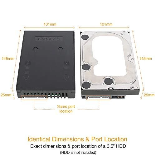 Nezatříděno Kištukinis Icy Dock 3.5 "2,5" SATA HDD & SSD EZKonvertuoti disko (MB882SP- 1S- 1B)