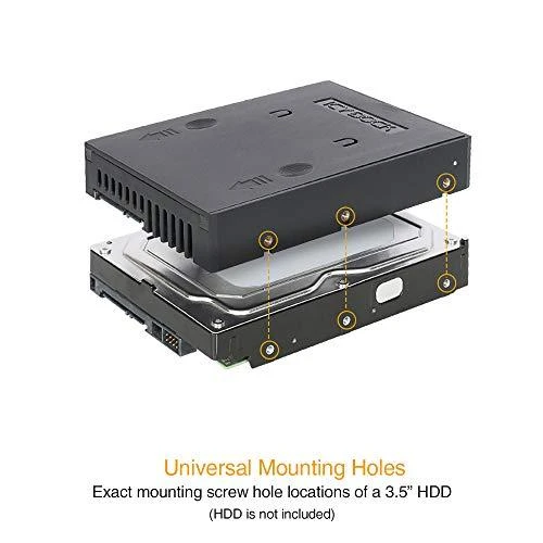Nezatříděno Kištukinis Icy Dock 3.5 "2,5" SATA HDD & SSD EZKonvertuoti disko (MB882SP- 1S- 1B)