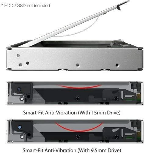 Nezatříděno Pocket Icy Dock 3.5 "2,5" SAS / SATA EZConvert Pro diskai (MB982SP-1S)