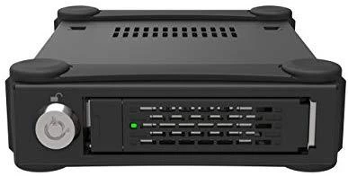 IcyDock Carruzzo Icy Dock ToughArmor MB991U3-1SB HDD / SSD aptvaras Juoda 2.5″