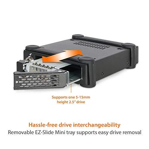 „Pocket Icy Dock SATA III“ / USB 3.0 2,5 colio (MB991U3-1SB)