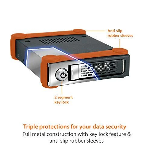 „Pocket Icy Dock SATA III“ / USB 3.0 2,5 colio (MB991U3-1SB)