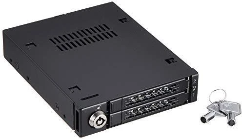 IcyDock „Icy Dock MB992SK-B“, 2 x 2,5 colio, SAS ir SATA