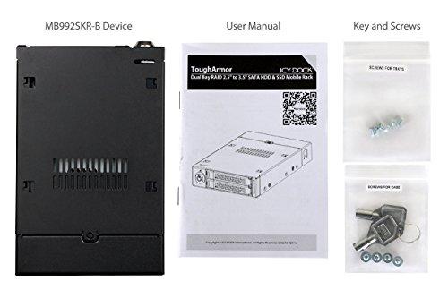 „ToughArmor Icy Dock Pocket“ (MB992SKR-B)