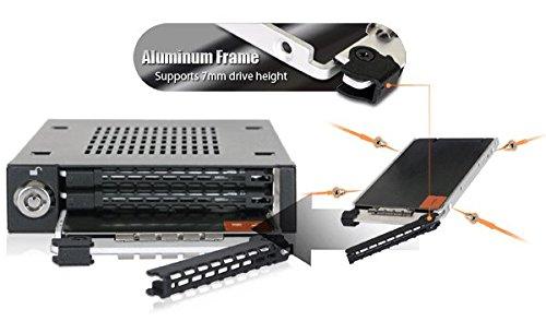 Icy Dock 3x 2,5 colio HDD / SSD, SAS / SATA lizdas (MB993SK-B)
