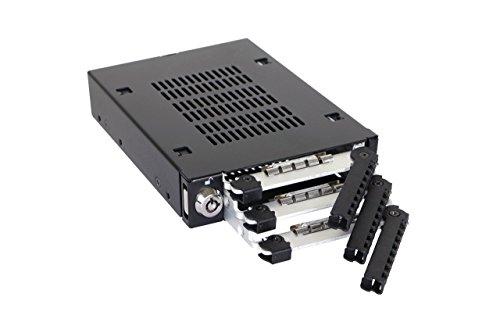 Icy Dock 3x 2,5 colio HDD / SSD, SAS / SATA lizdas (MB993SK-B)