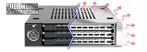 Icy Dock 3x 2,5 colio HDD / SSD, SAS / SATA lizdas (MB993SK-B)