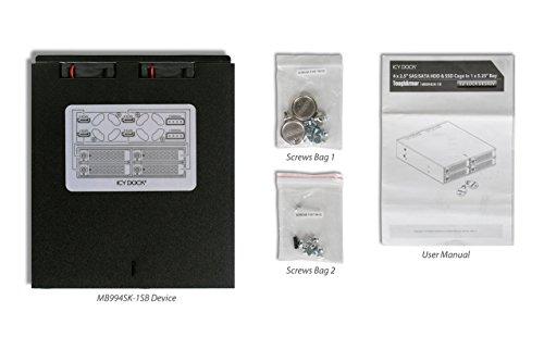 „ToughArmor Icy Dock“ 4x 2,5 colio SATA HDD/SSD korpusas (MB994SK-1B)