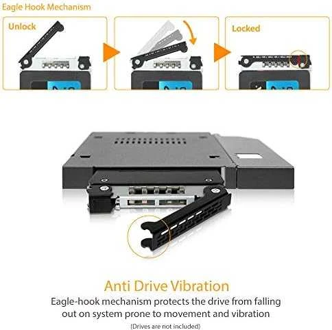 „Icy Box ToughArmor“ 2,5 colio SATA disko lizdas (MB411SPO-B)