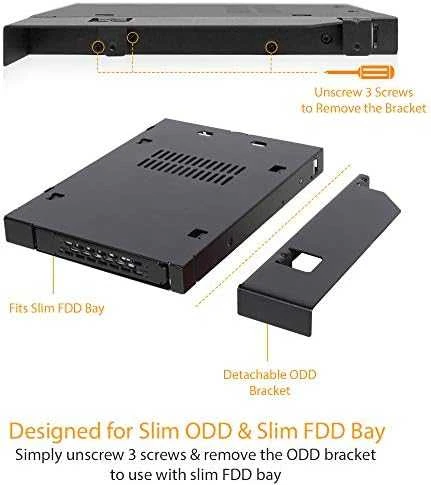 „Icy Box ToughArmor“ 2,5 colio SATA disko lizdas (MB411SPO-B)