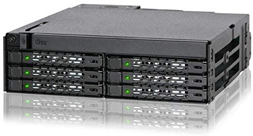 Kieszeń Icy Dock 6x 2.5'' SAS/SATA + itin plonas optinis diskas „ToughArmor“ (MB606SPO-B)