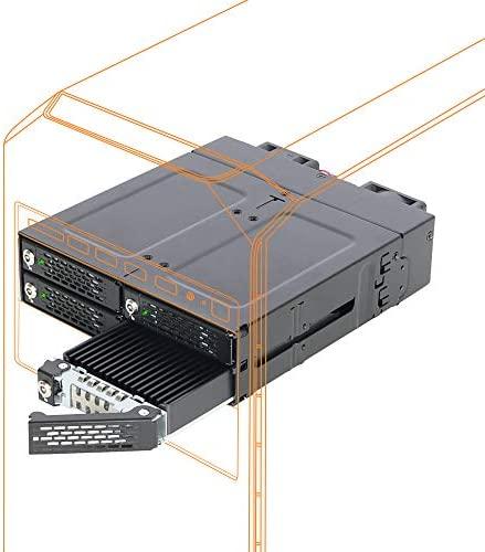 „Pocket Icy Dock“ 4x M.2 NVME SMD – „MiniSAS ToughArmor“ (MB720M2K-B)
