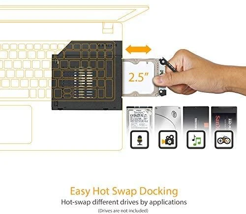 IcyDock Carruzzo Icy Dock ToughArmor MB834M2K-B SSD korpusas Juoda M.2