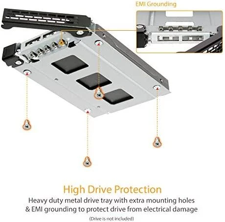 IcyDock Carruzzo Icy Dock ToughArmor MB834M2K-B SSD korpusas Juoda M.2