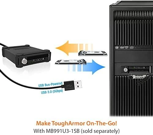 IcyDock „Icy Dock MB992SK-B“, 2 x 2,5 colio, SAS ir SATA