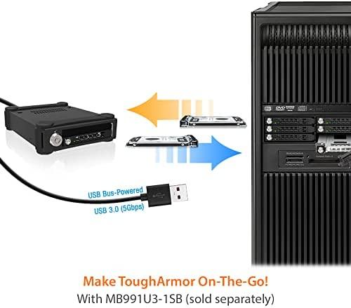 Nezatříděno Icy Dock Kišeninis ledinis dokas 6x 2,5 colio SATA ToughArmor (MB996SK-6SB)