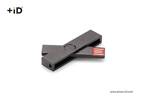 Pluss Id +ID Smart Card Reader juodas, BLISTER