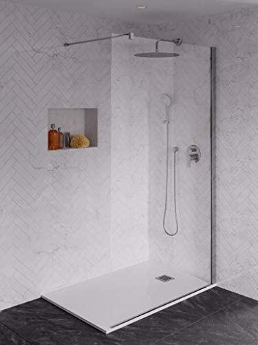 Stacionarios dušo galvos laikiklis Ideal Standard IdealRain, iš sienos 400 mm, chromuota