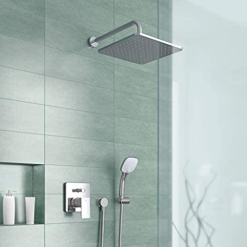 Stacionarios dušo galvos laikiklis Ideal Standard IdealRain, iš sienos 400 mm, chromuota