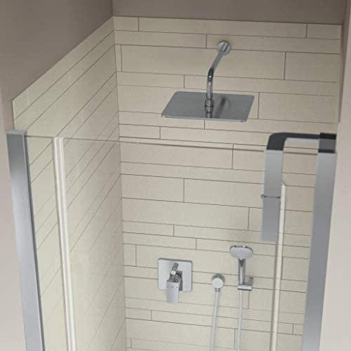 Stacionarios dušo galvos laikiklis Ideal Standard IdealRain, iš sienos 400 mm, chromuota