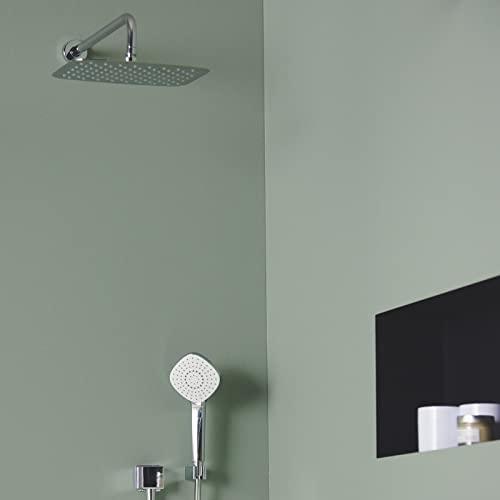 Stacionarios dušo galvos laikiklis Ideal Standard IdealRain, iš sienos 400 mm, chromuota