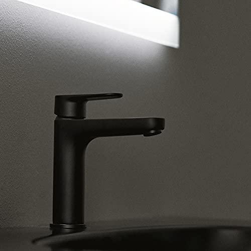 Praustuvo maišytuvas Ideal Standard Cerafine O, H120 be dugno vožtuvo, Silk Juodas juodas matinis
