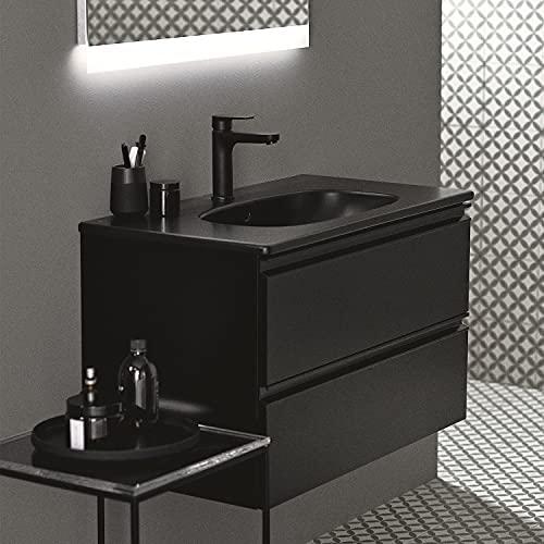 Praustuvo maišytuvas Ideal Standard Cerafine O, H120 be dugno vožtuvo, Silk Juodas juodas matinis