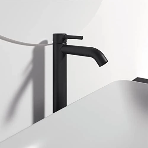 Praustuvo maišytuvas Ideal Standard Ceraline, aukštas, be dugno vožtuvo, Silk Juodas matinė juoda
