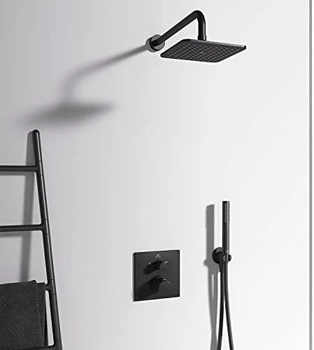 Standart Virštinkinė dalis vonios-dušo maišytuvui Ideal Standard, Ceratherm C100 Silk Juodas matinė juoda