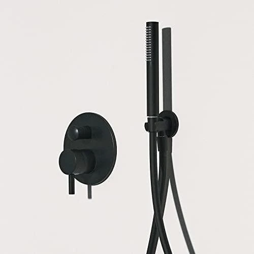 Rankinė dušo galva Ideal Standard, IdealRain Stick metalinė, Silk Juodas matinė juoda