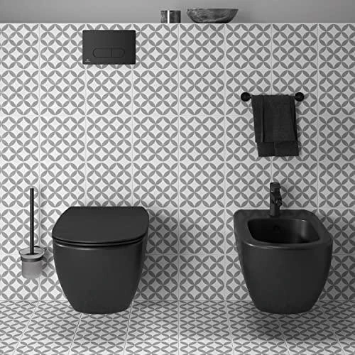 WC klavišas Ideal Standard ProSys, Mechaninis, Oleas M1, Silk Juodas juodas matinis