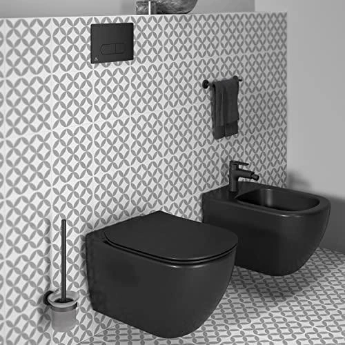 WC klavišas Ideal Standard ProSys, Mechaninis, Oleas M1, Silk Juodas juodas matinis