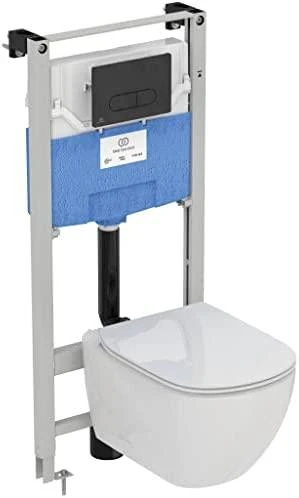 WC klavišas Ideal Standard ProSys, Mechaninis, Oleas M1, Silk Juodas juodas matinis