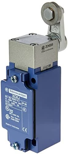 Telemecanique Sensors „Schneider Electric“ ribinis jungiklis 2P NC+NO spyruoklinio veikimo sukamoji svirtis, metalinė XCKJ10513