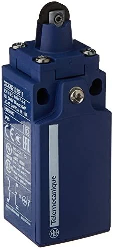 Schneider Electric Snap veikimo ribinio jungiklio kaištis su metaliniu voleliu 1NC+1NO XCKN2102G11
