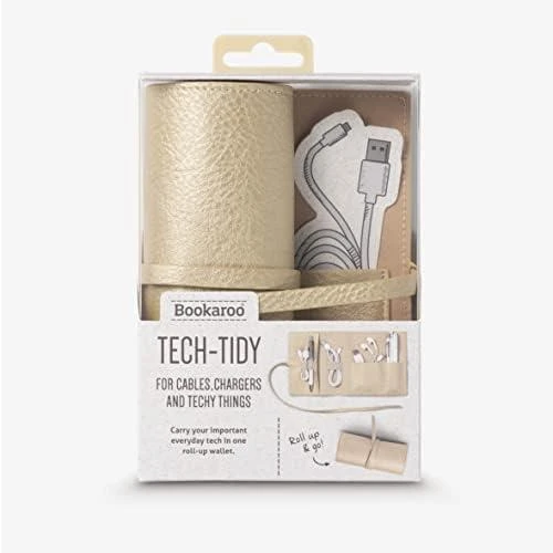 IF Bookaroo Travel tech-tidy organizer kelioninis auksinė