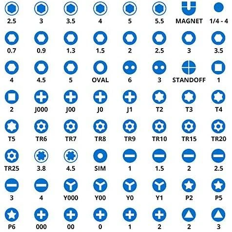 iFixit Mako 64 dalių įrankių rinkinys