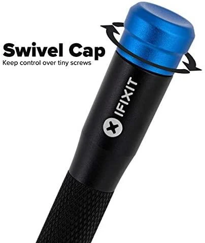 iFixit EU145307 - Įrankių rinkinys - Universalus - Atidarymo kirtiklis,Atsuktuvas,Spudger,Siurbtukas,Pincetas - Juodas,Mėlyna,Pilkas,Nerūdijantis plienas,Permatomas,Baltas - Plokščias,Apsauginis Torx,Veržliaraktis,Torx -3 pincetai
