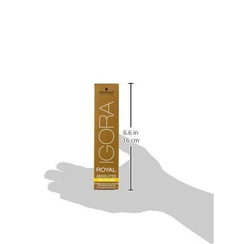 Schwarzkopf Igora Royal Absolutes ilgalaikio poveikio žilų plaukų dažai 60 ml - 8-01